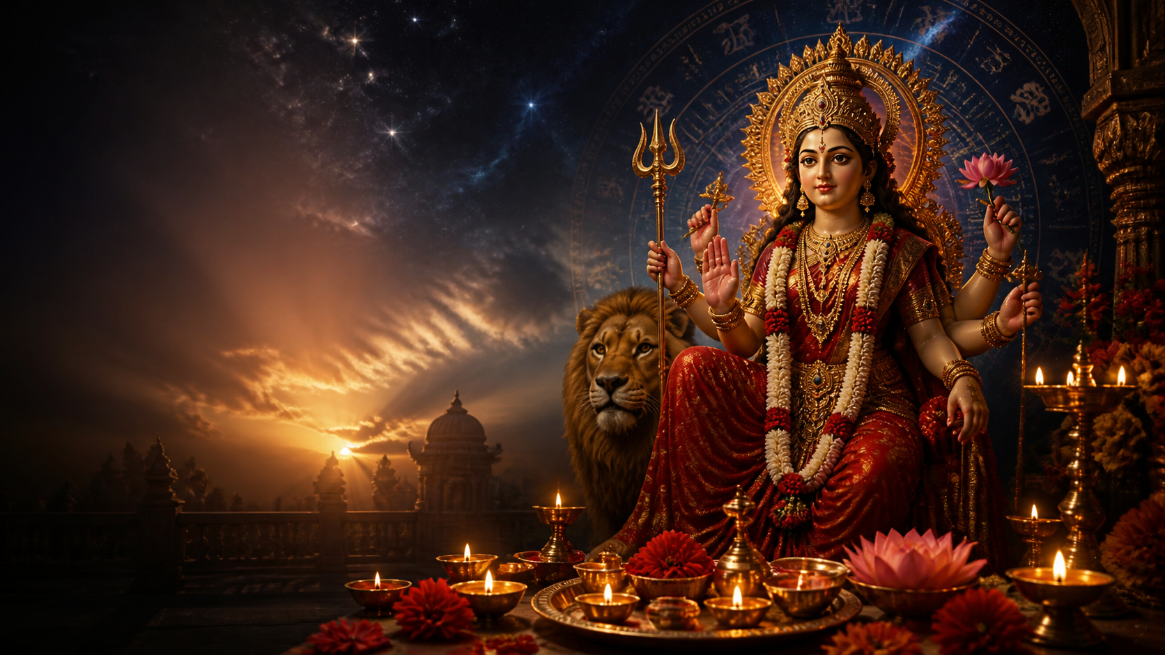 19 अक्टूबर 2026: दुर्गाष्टमी पर शक्ति, साधना और आत्मविश्वास का ज्योतिषीय संदेश