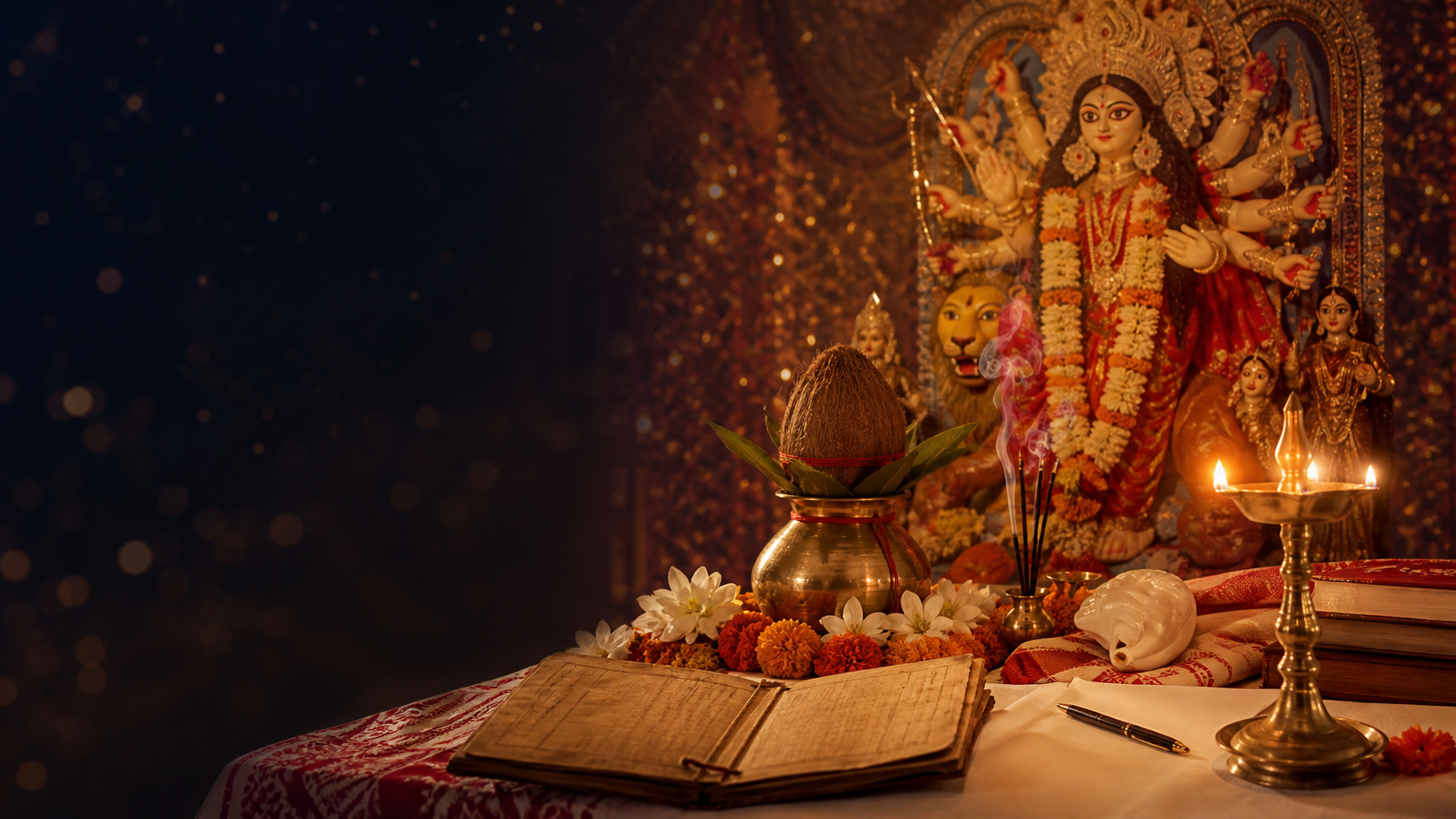 21 अक्टूबर 2026: बंगाल विजयादशमी का ज्योतिषीय महत्व, पूजा-विधि और शुभ संकल्प